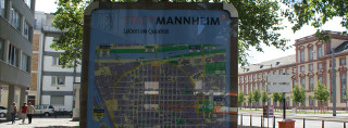 Stadtplan Mannheim